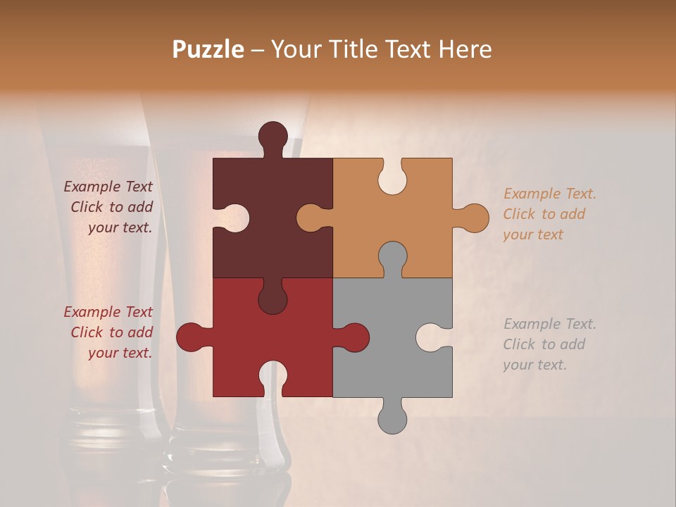 Drink Bar Liquid PowerPoint Template