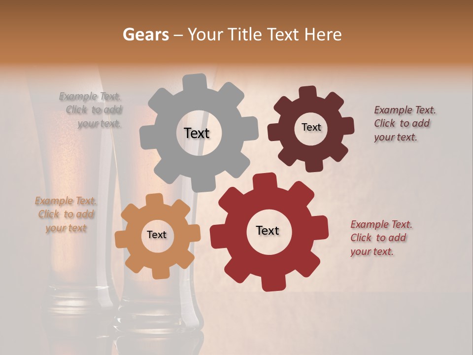 Drink Bar Liquid PowerPoint Template