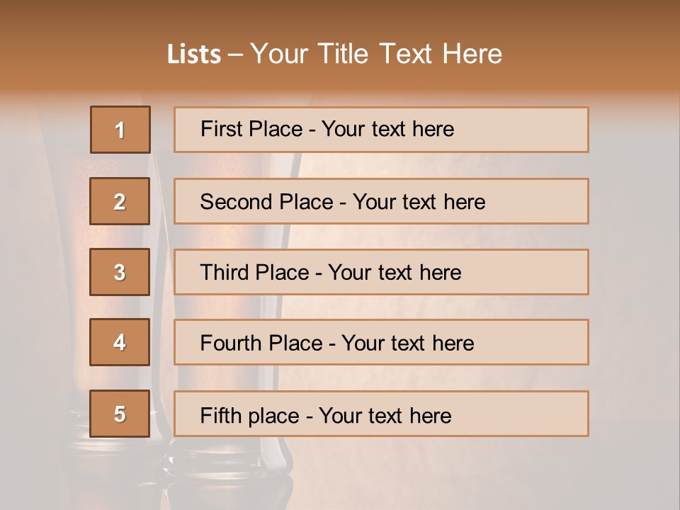 Drink Bar Liquid PowerPoint Template