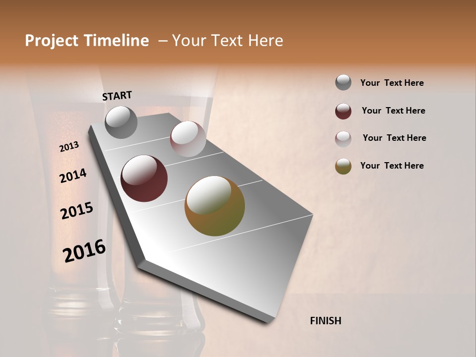 Drink Bar Liquid PowerPoint Template