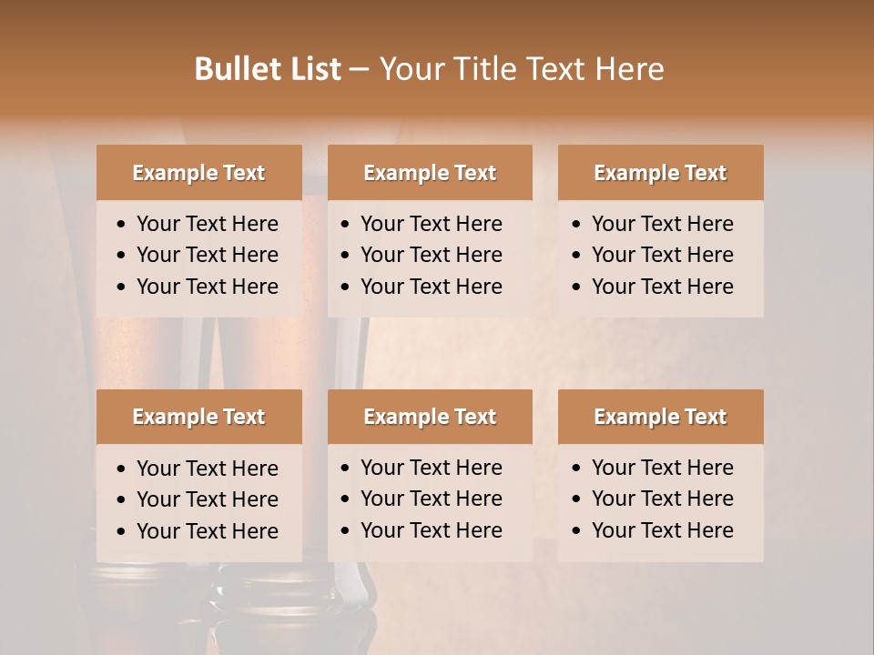 Drink Bar Liquid PowerPoint Template