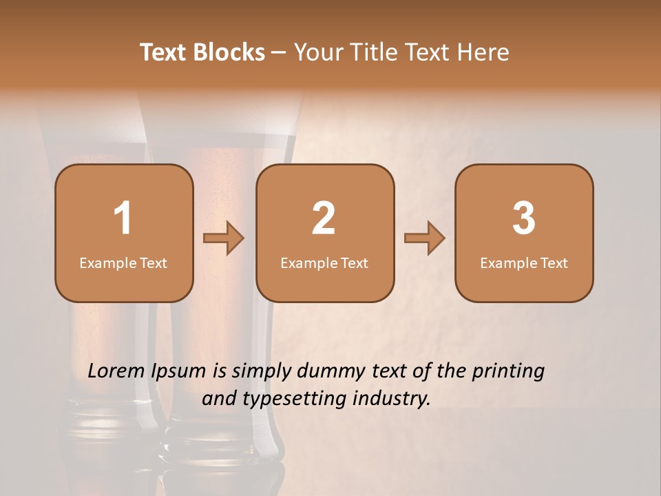 Drink Bar Liquid PowerPoint Template