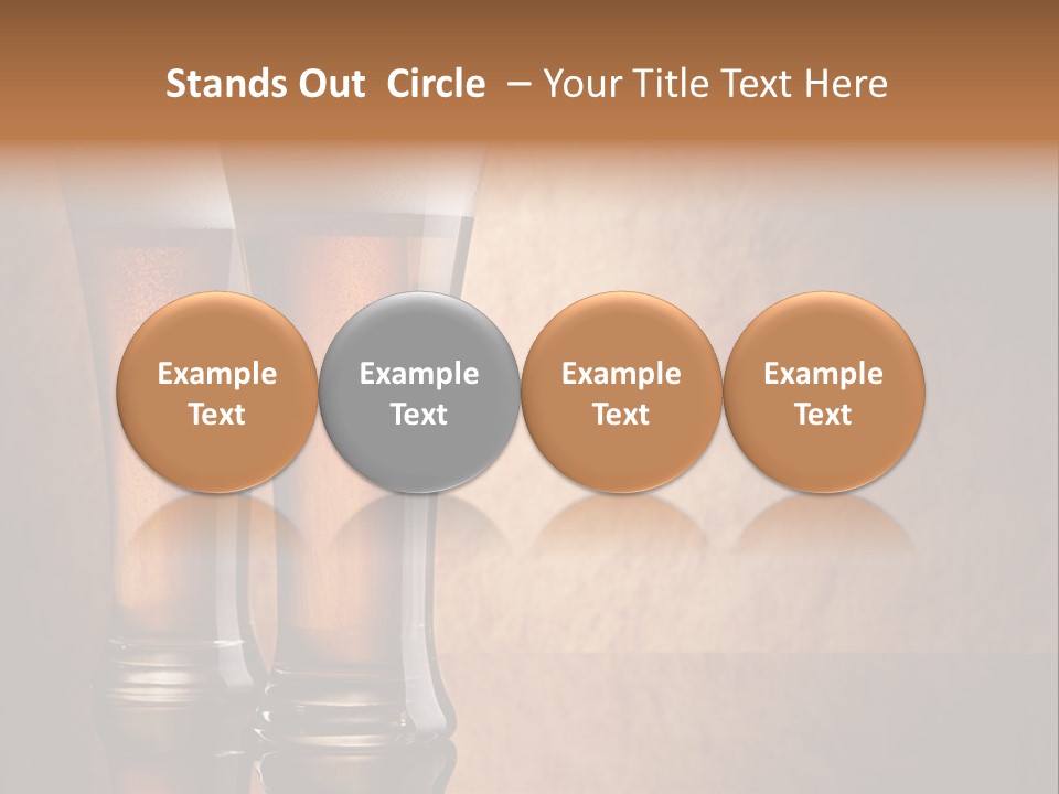 Drink Bar Liquid PowerPoint Template