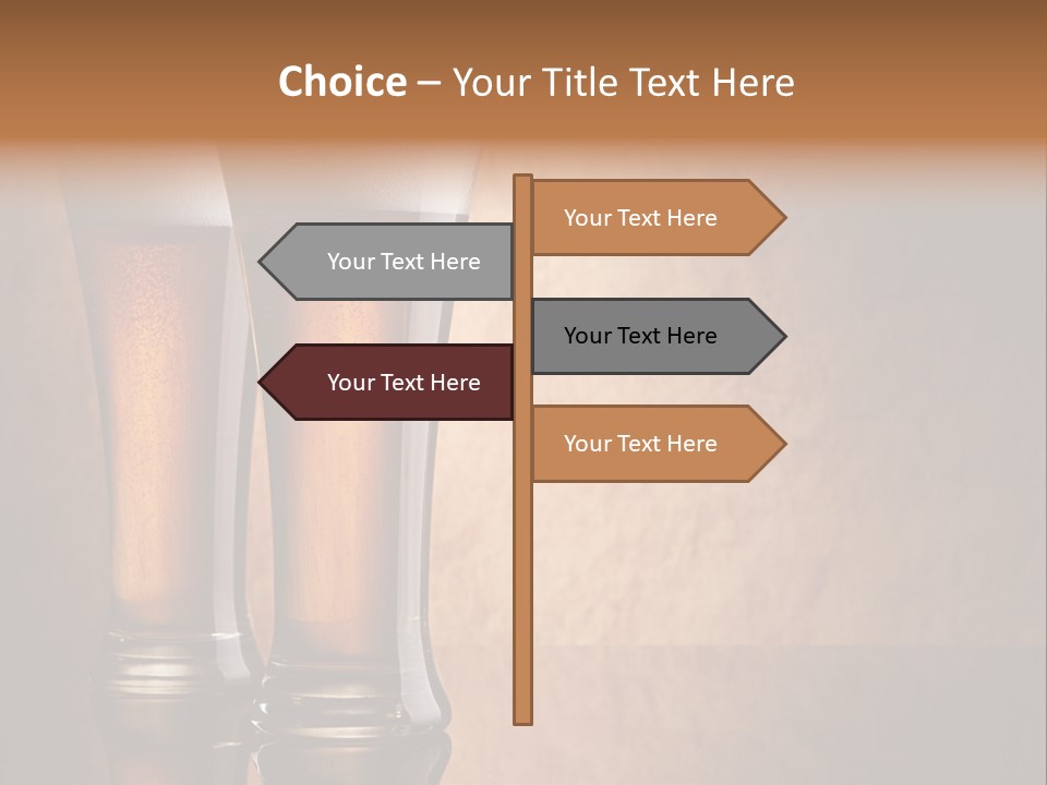 Drink Bar Liquid PowerPoint Template