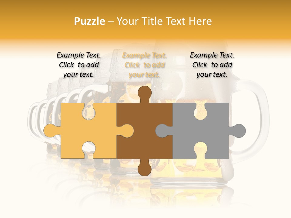 Drink Beverage Lager PowerPoint Template