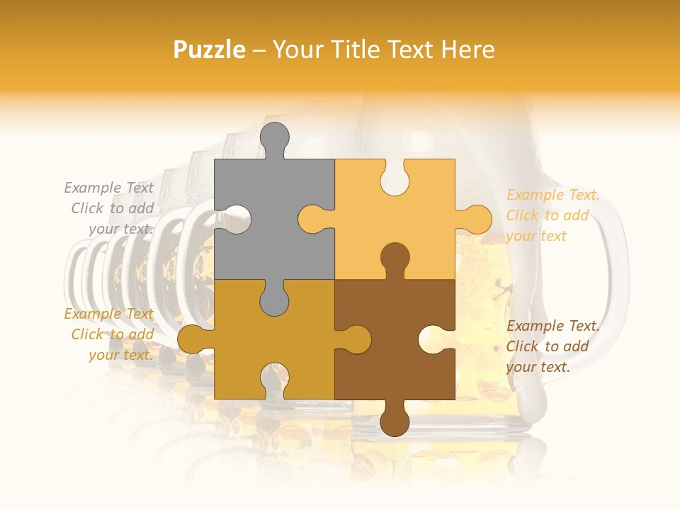 Drink Beverage Lager PowerPoint Template