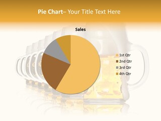 Drink Beverage Lager PowerPoint Template