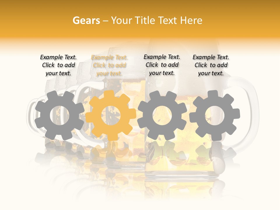 Drink Beverage Lager PowerPoint Template