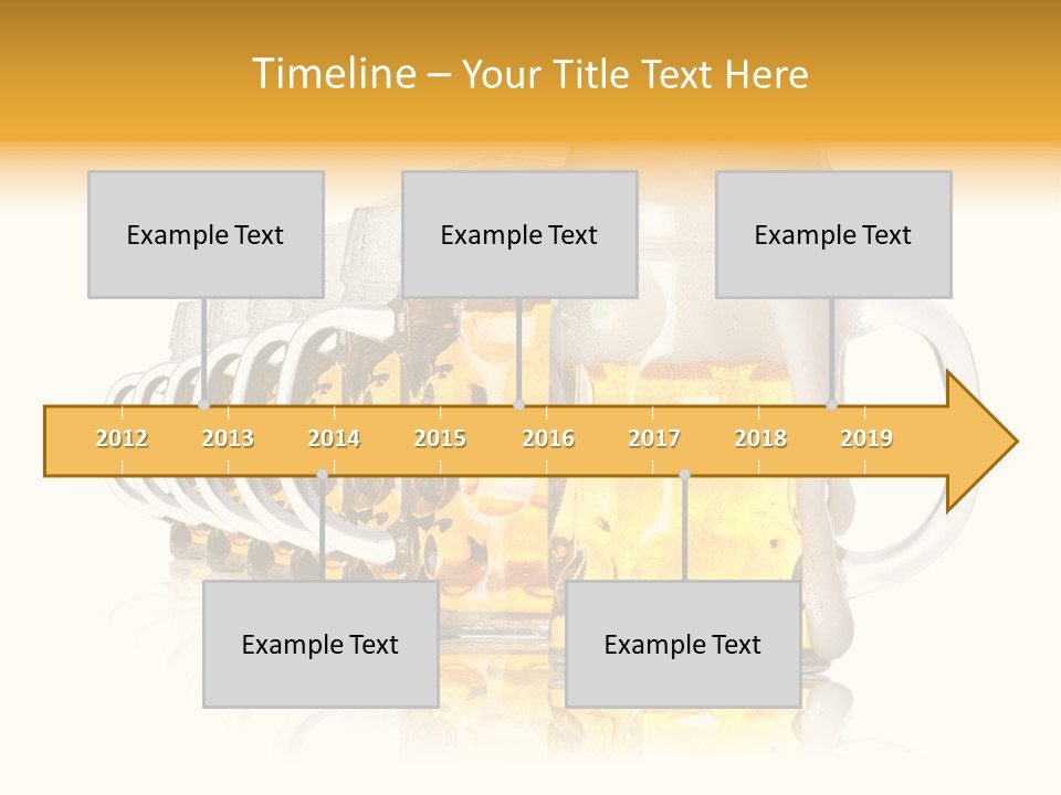Drink Beverage Lager PowerPoint Template