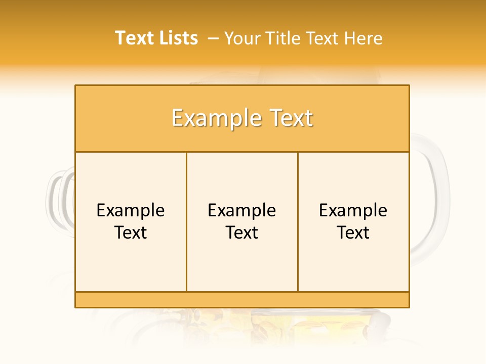 Drink Beverage Lager PowerPoint Template