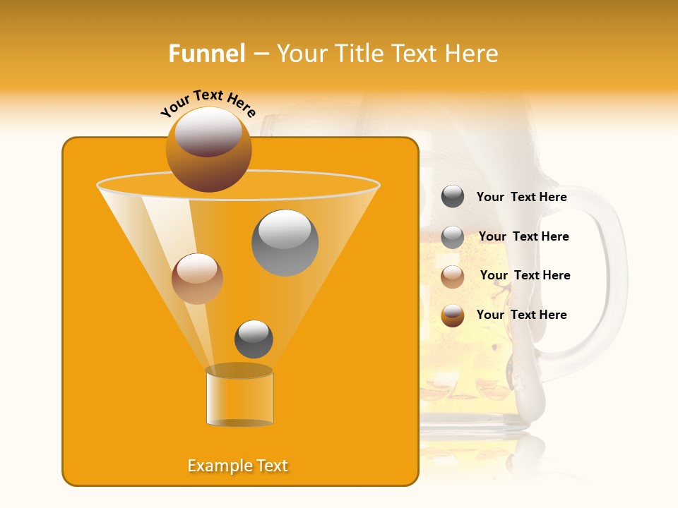 Drink Beverage Lager PowerPoint Template