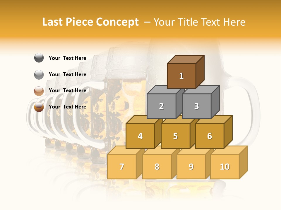 Drink Beverage Lager PowerPoint Template