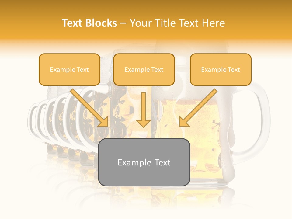 Drink Beverage Lager PowerPoint Template