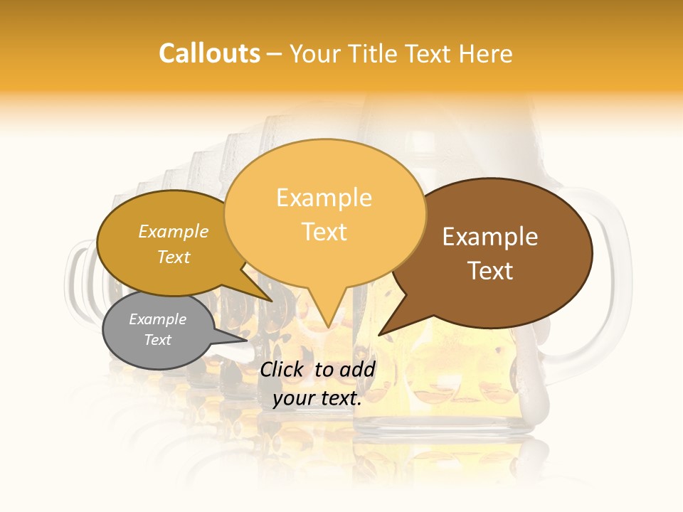 Drink Beverage Lager PowerPoint Template