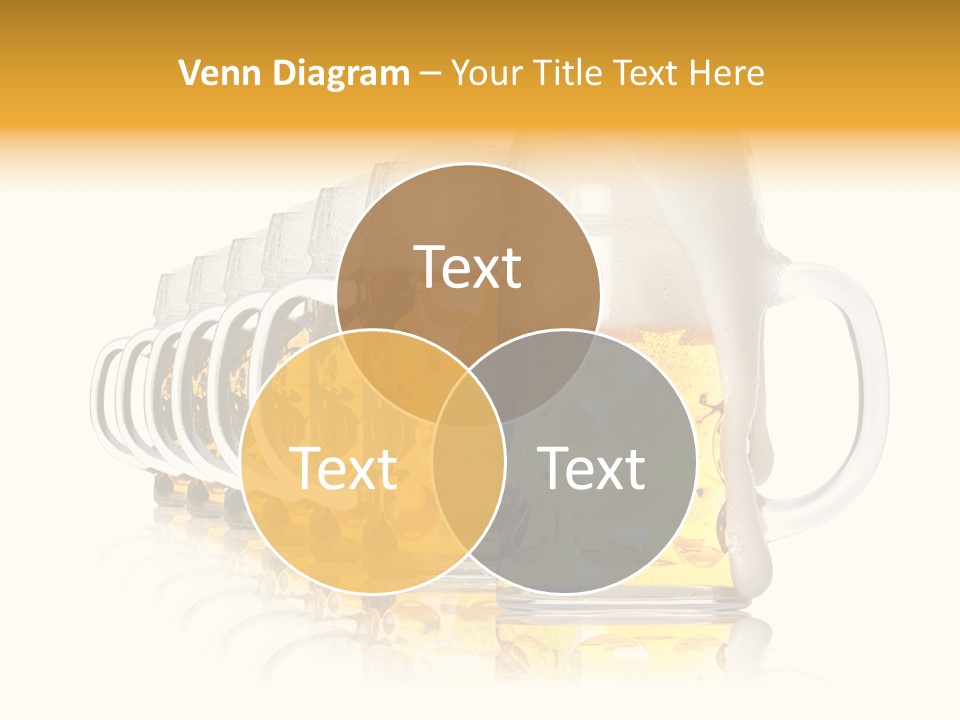 Drink Beverage Lager PowerPoint Template