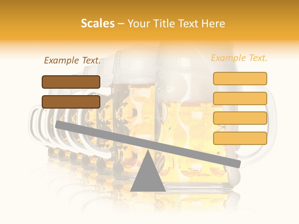 Drink Beverage Lager PowerPoint Template