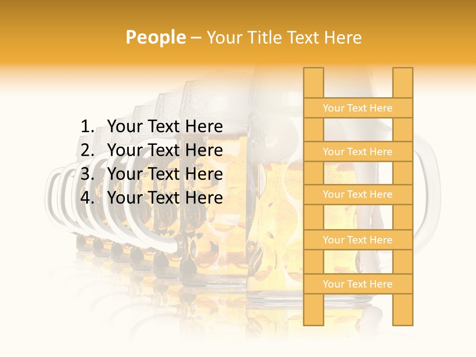 Drink Beverage Lager PowerPoint Template