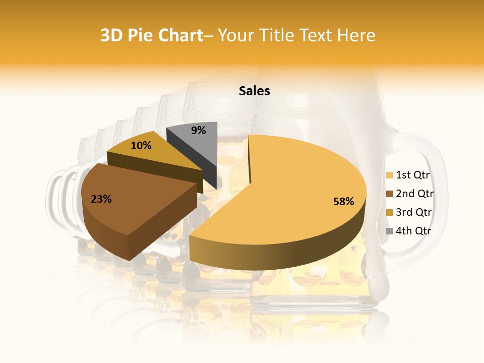 Drink Beverage Lager PowerPoint Template