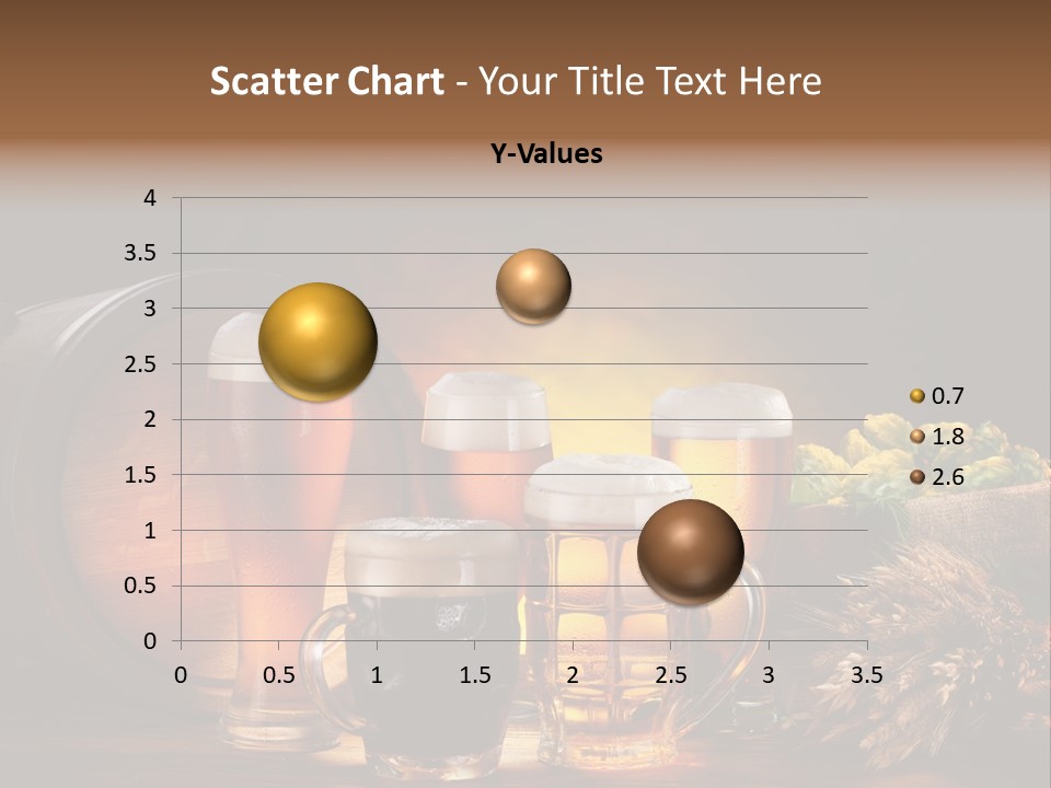 Beaker Barrel Lager PowerPoint Template