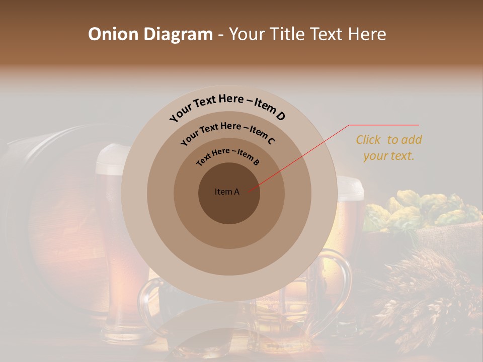 Beaker Barrel Lager PowerPoint Template