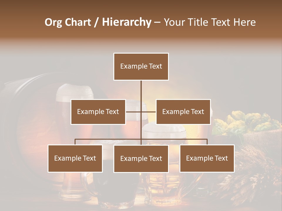 Beaker Barrel Lager PowerPoint Template