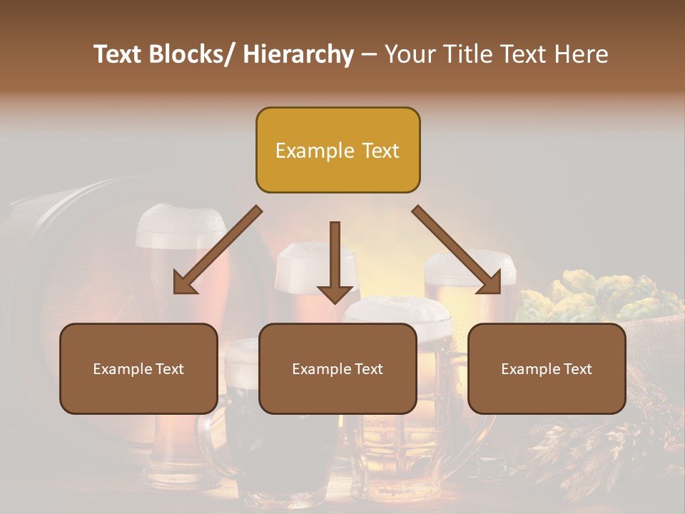 Beaker Barrel Lager PowerPoint Template