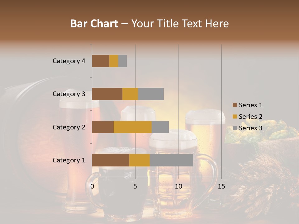 Beaker Barrel Lager PowerPoint Template