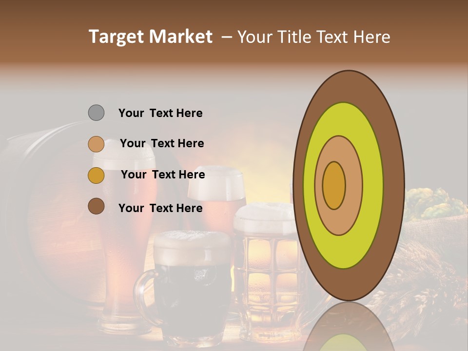 Beaker Barrel Lager PowerPoint Template