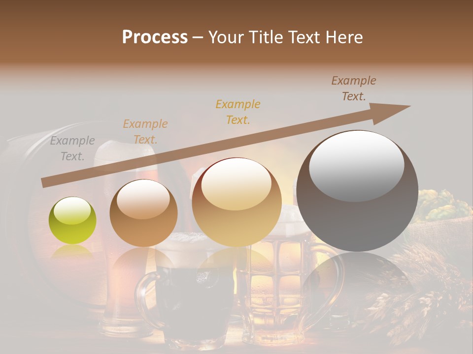 Beaker Barrel Lager PowerPoint Template