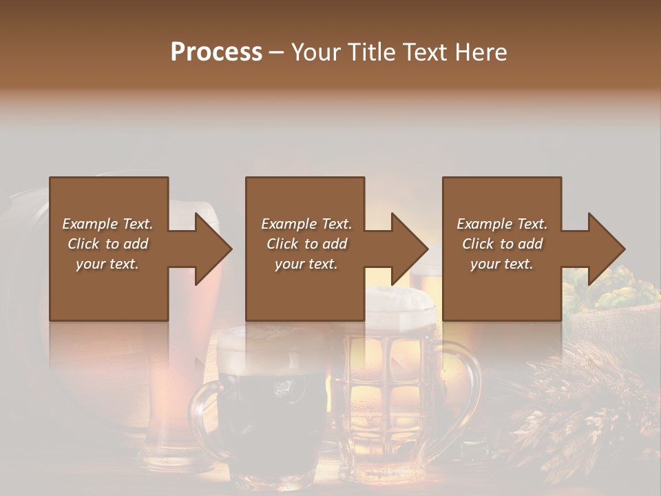 Beaker Barrel Lager PowerPoint Template