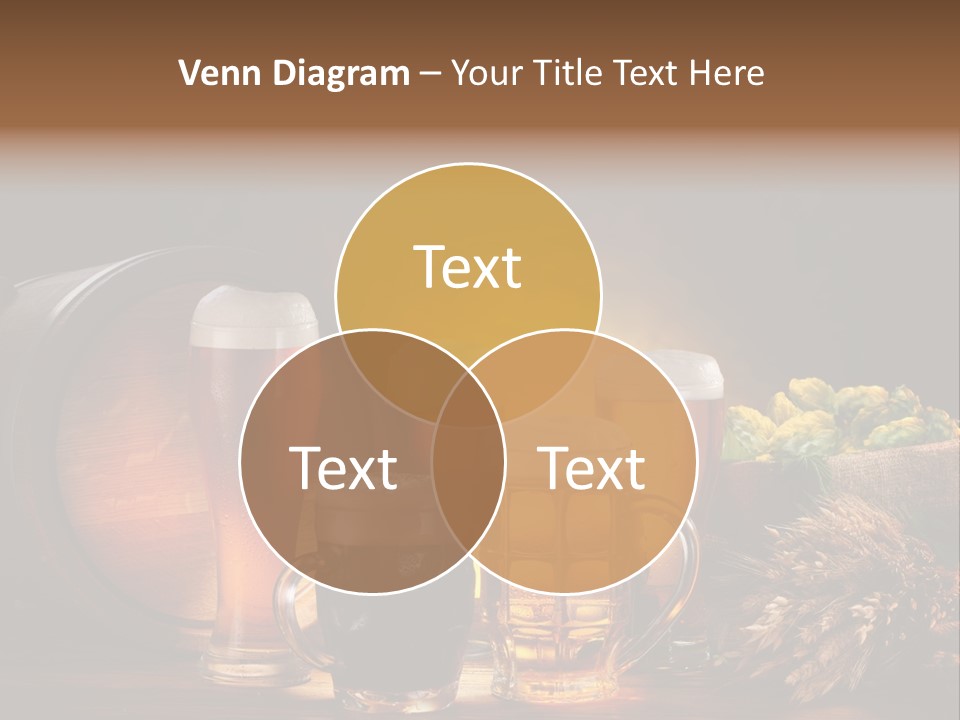 Beaker Barrel Lager PowerPoint Template