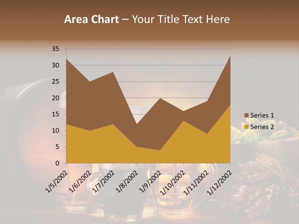 Beaker Barrel Lager PowerPoint Template