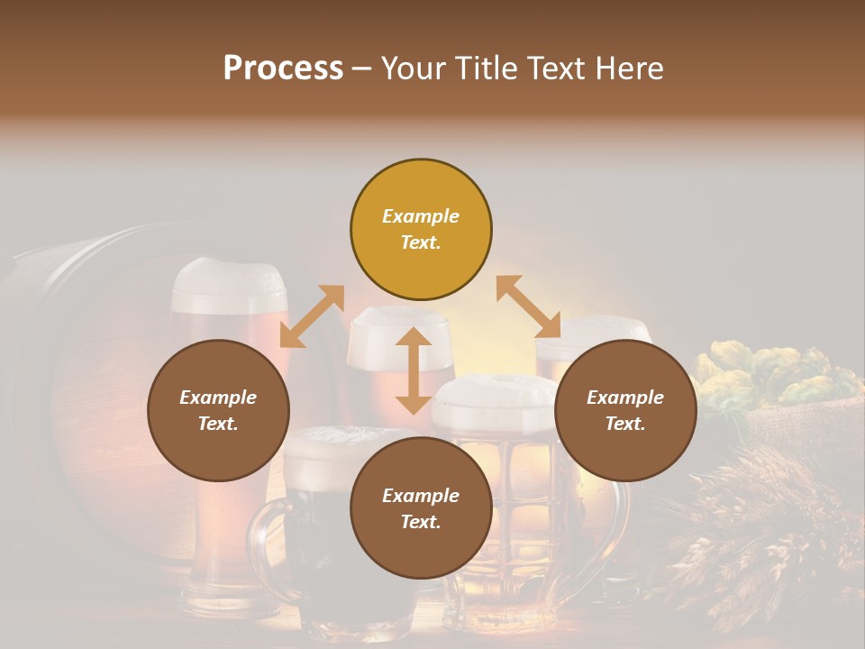 Beaker Barrel Lager PowerPoint Template