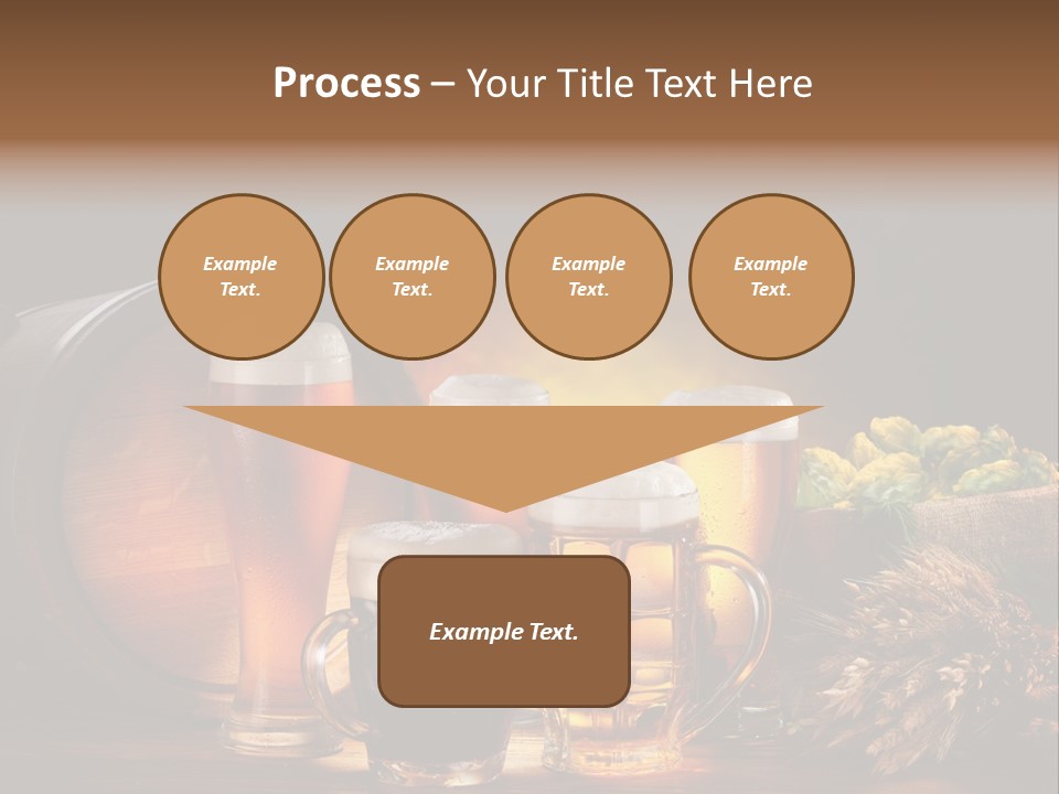 Beaker Barrel Lager PowerPoint Template