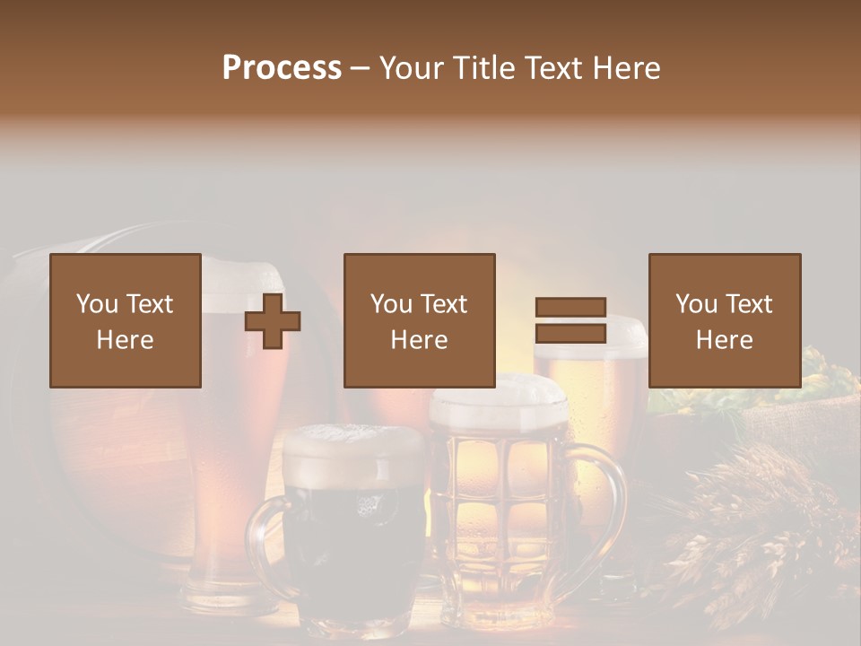 Beaker Barrel Lager PowerPoint Template