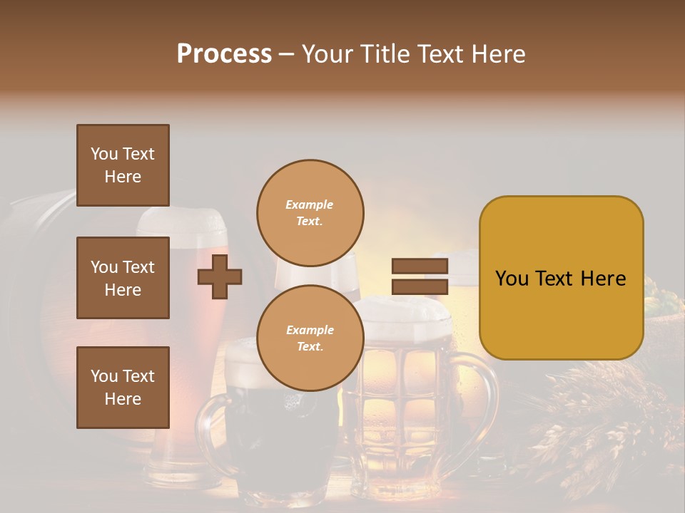 Beaker Barrel Lager PowerPoint Template