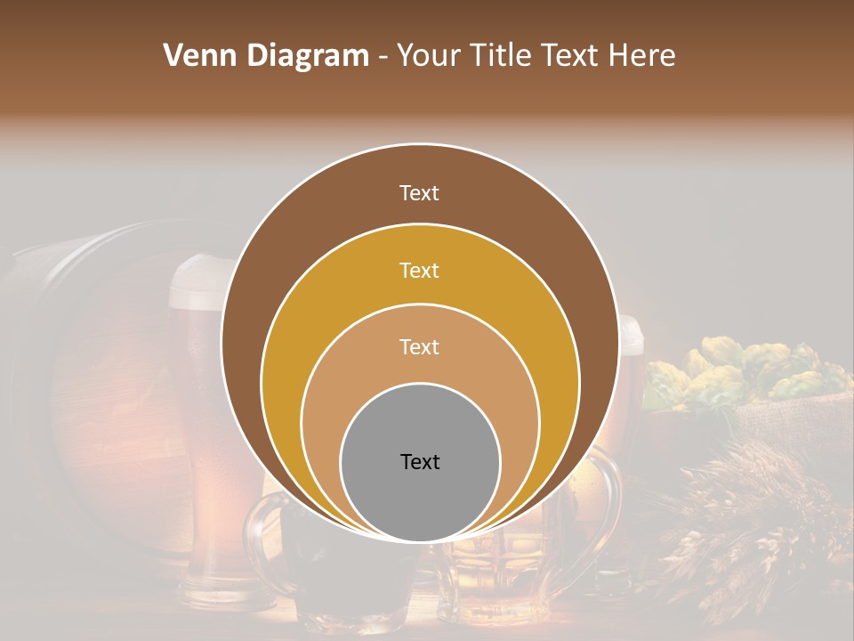 Beaker Barrel Lager PowerPoint Template
