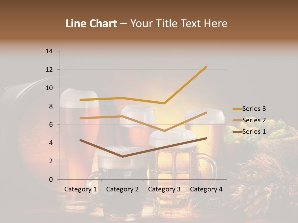 Beaker Barrel Lager PowerPoint Template