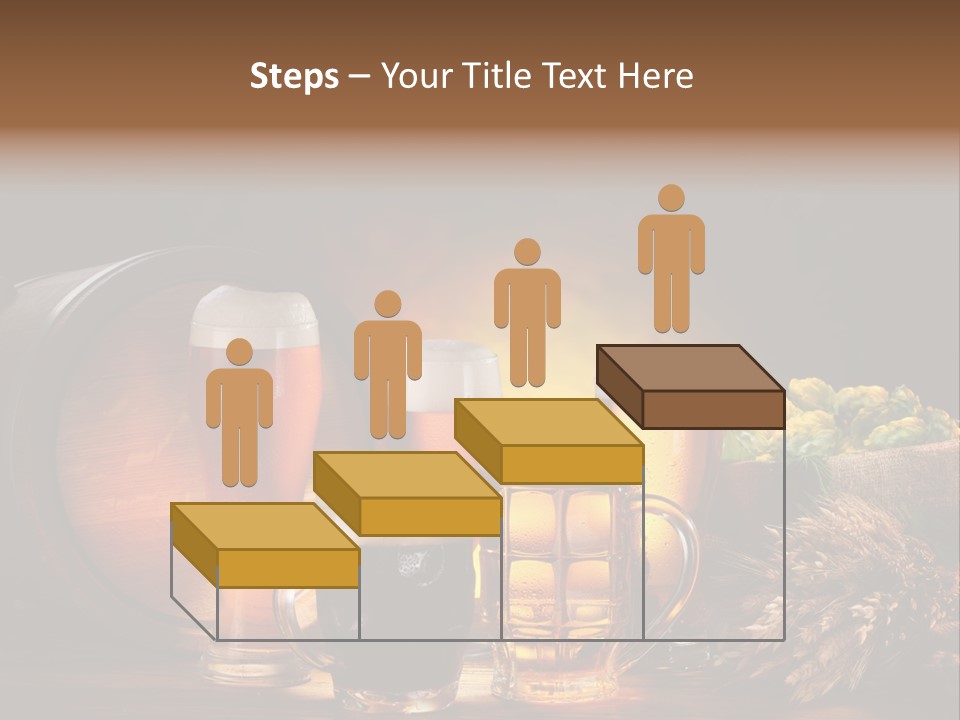 Beaker Barrel Lager PowerPoint Template