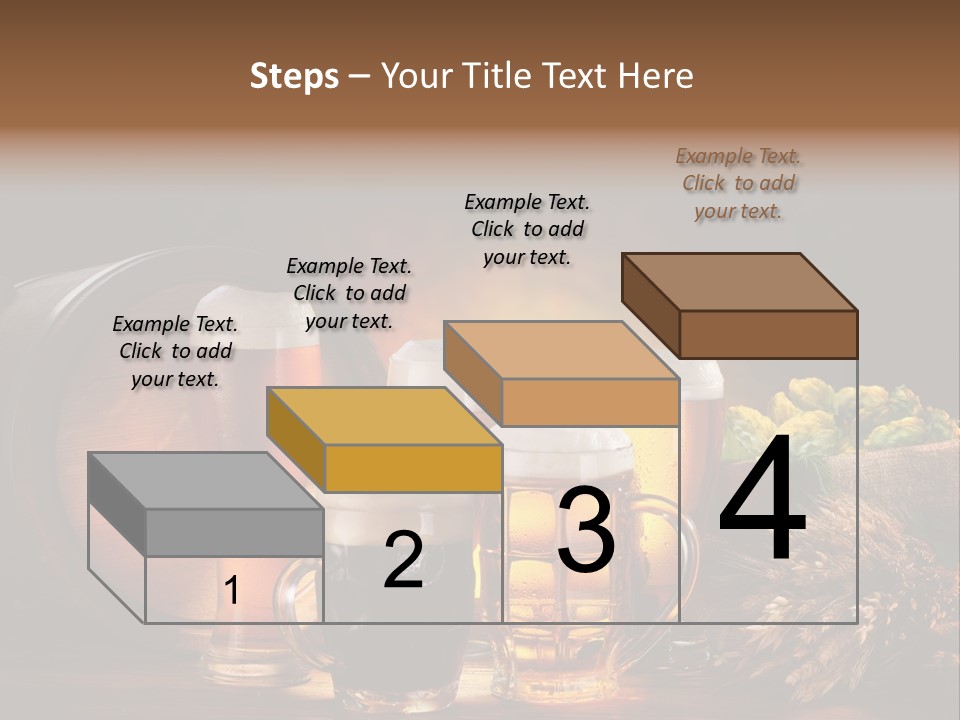 Beaker Barrel Lager PowerPoint Template