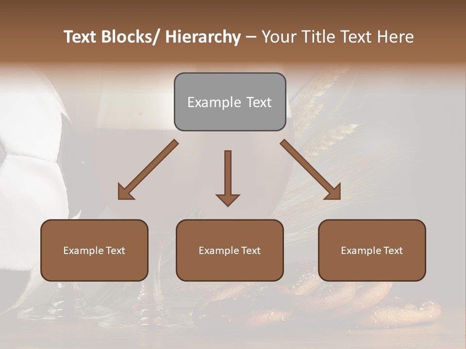 Beber Juego Snack PowerPoint Template
