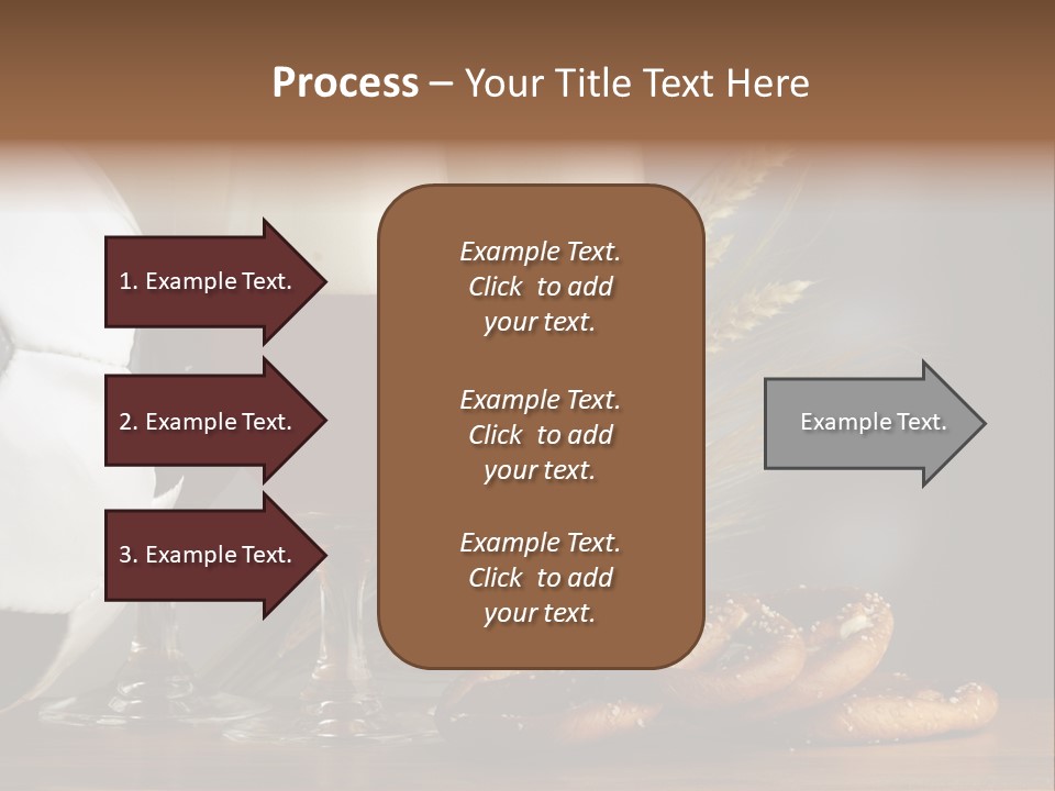 Beber Juego Snack PowerPoint Template