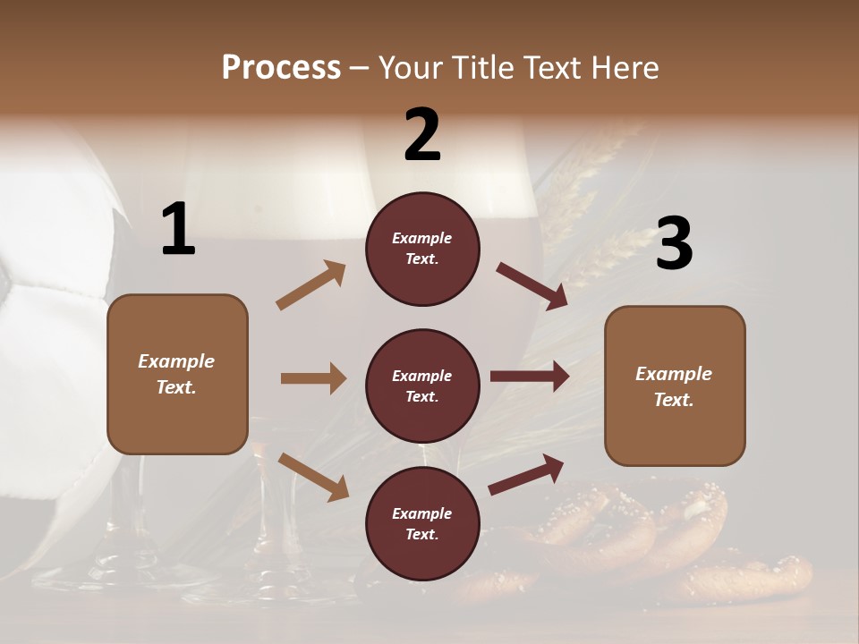 Beber Juego Snack PowerPoint Template