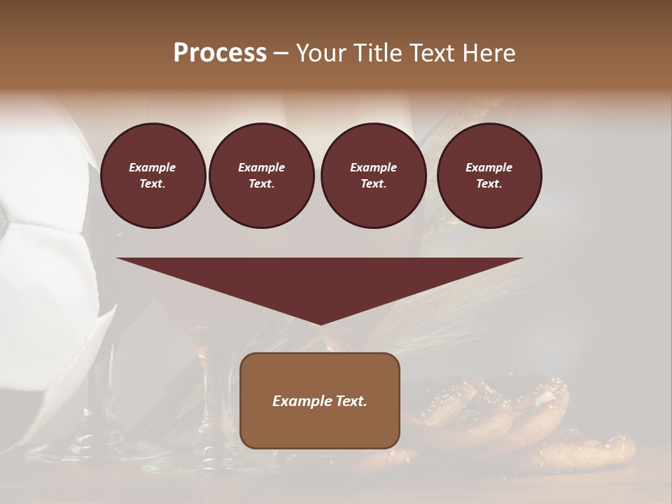 Beber Juego Snack PowerPoint Template