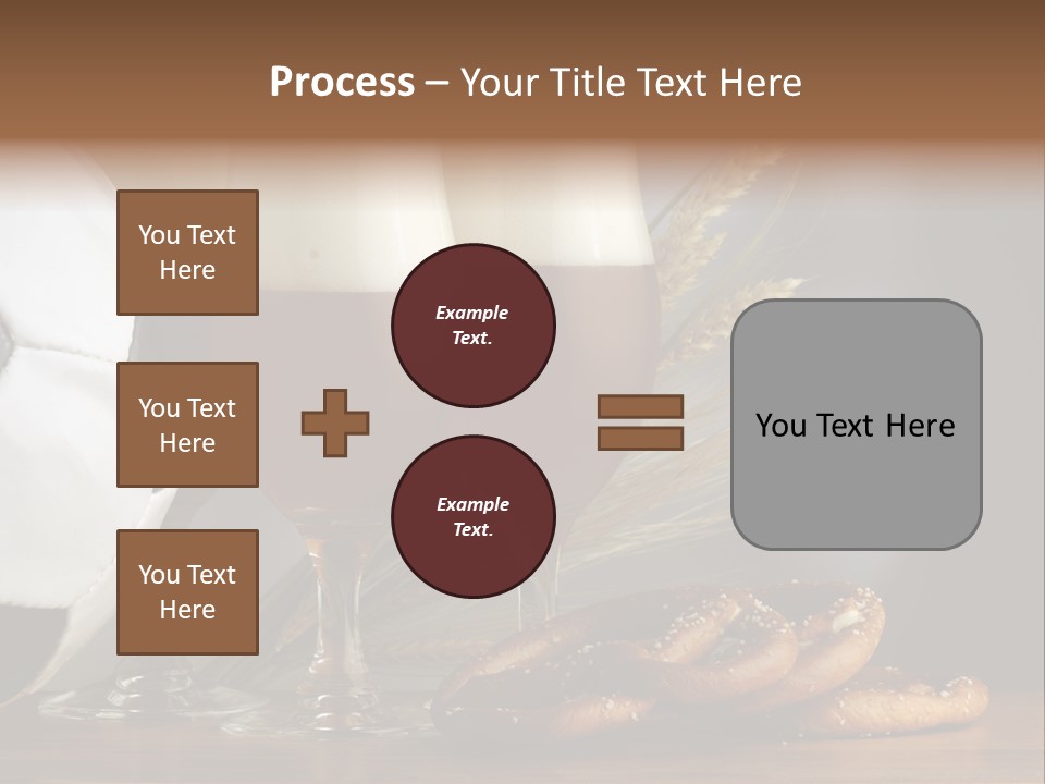 Beber Juego Snack PowerPoint Template