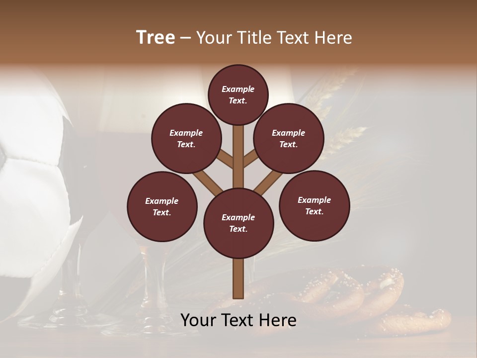 Beber Juego Snack PowerPoint Template