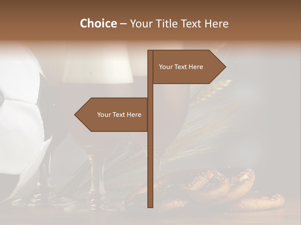 Beber Juego Snack PowerPoint Template