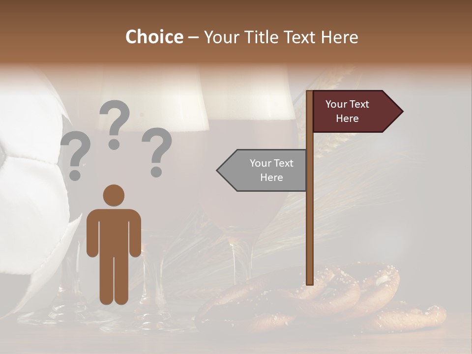 Beber Juego Snack PowerPoint Template