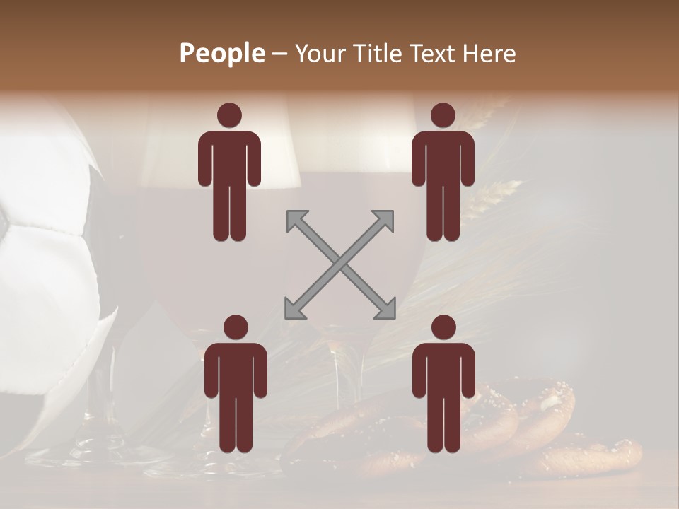 Beber Juego Snack PowerPoint Template