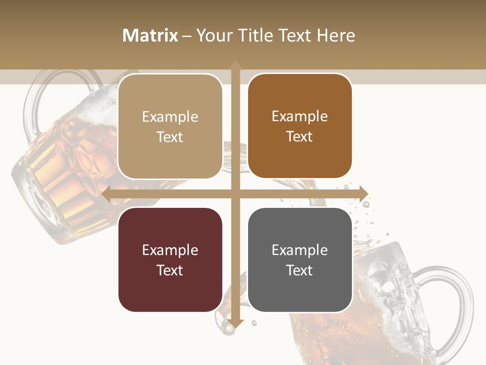 Closeup Flowing Bright PowerPoint Template